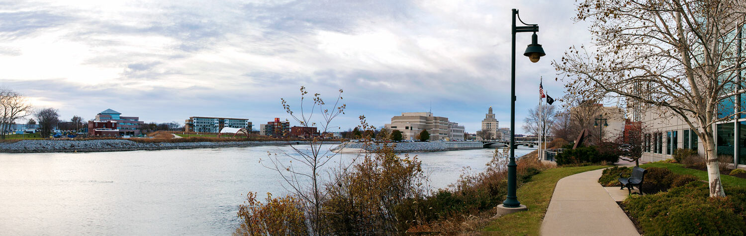 Cedar River in Cedar Rapids